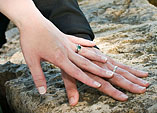 [Wedding ring hands] - KU campus, wedding photography, hands, rings, love